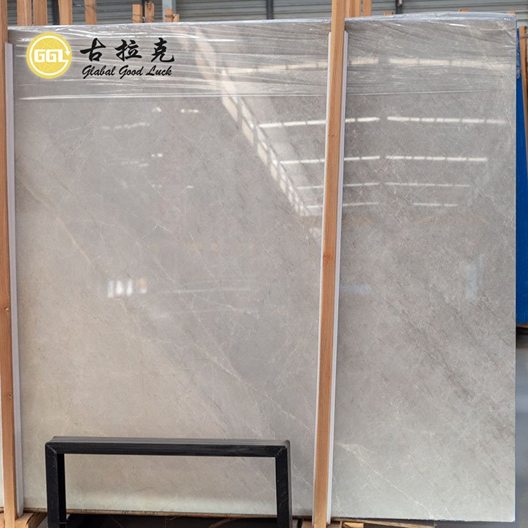 Tundla Grey Marble Slab für Inneneinrichtung, Dekor und Bodenwandfliesen