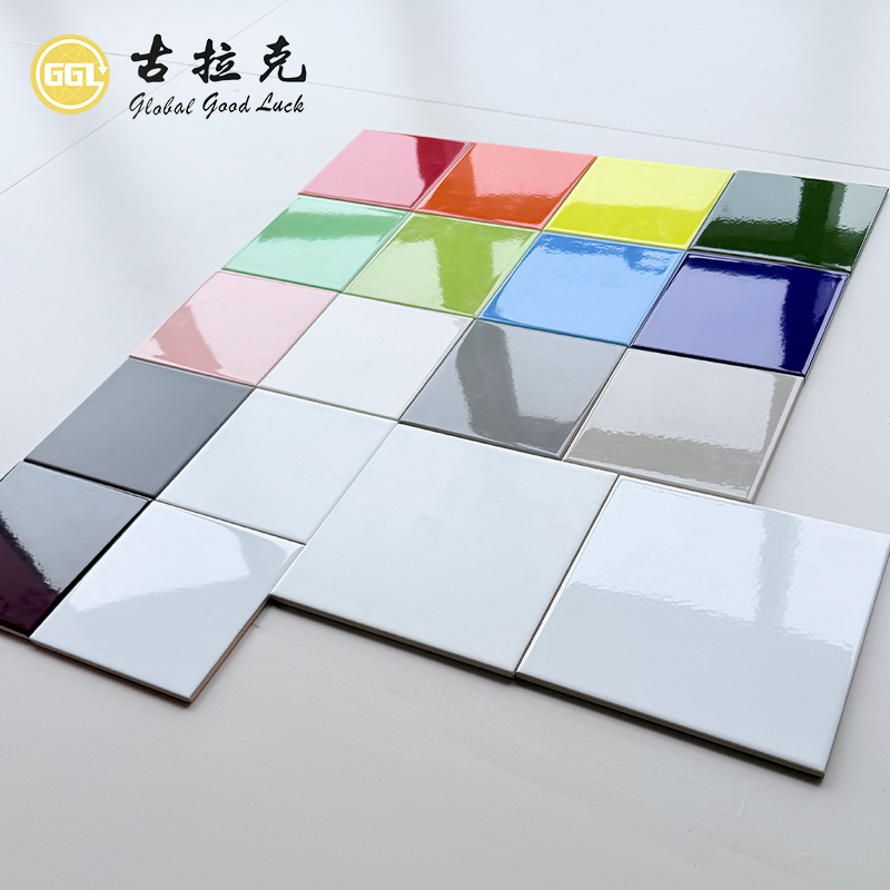 Colorful Glazed Ceramic Tile for Kitchen Bathroom and Interior Decoration