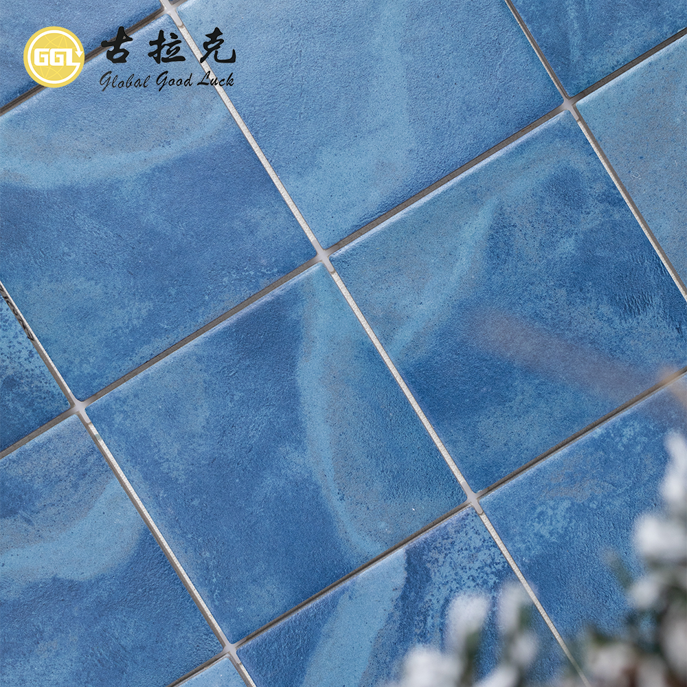 Sky Blue Wall and Floor Tiles for Swimming Pools, Bathrooms and Kitchens