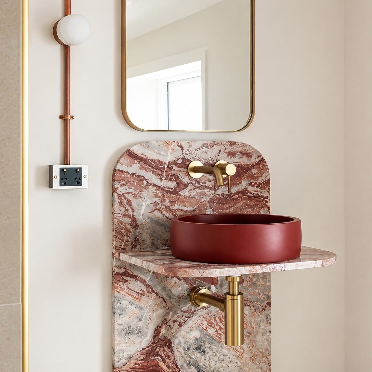 Rosso Venezia Marble | Countertops & Interior Designs