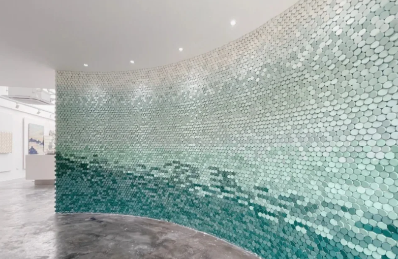 Ingots 3D Ceramic Mosaic