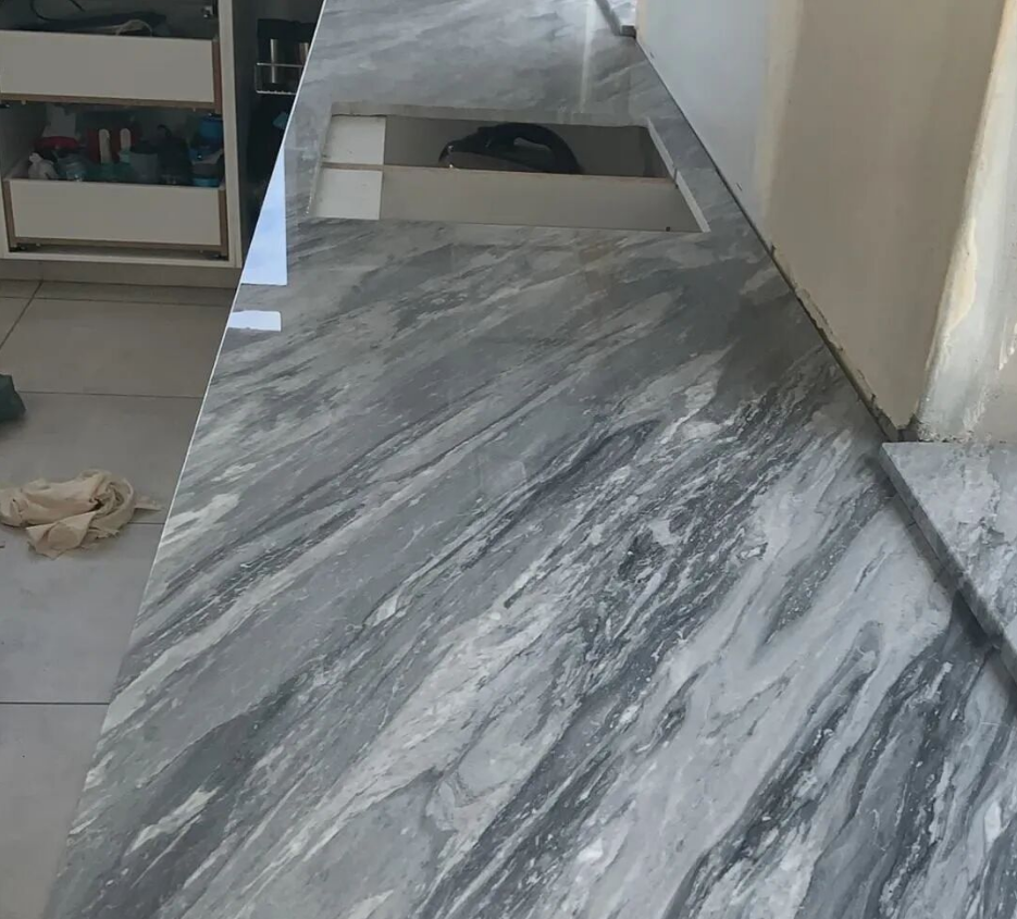 Florence Grey Marble custom grey marble countertop
