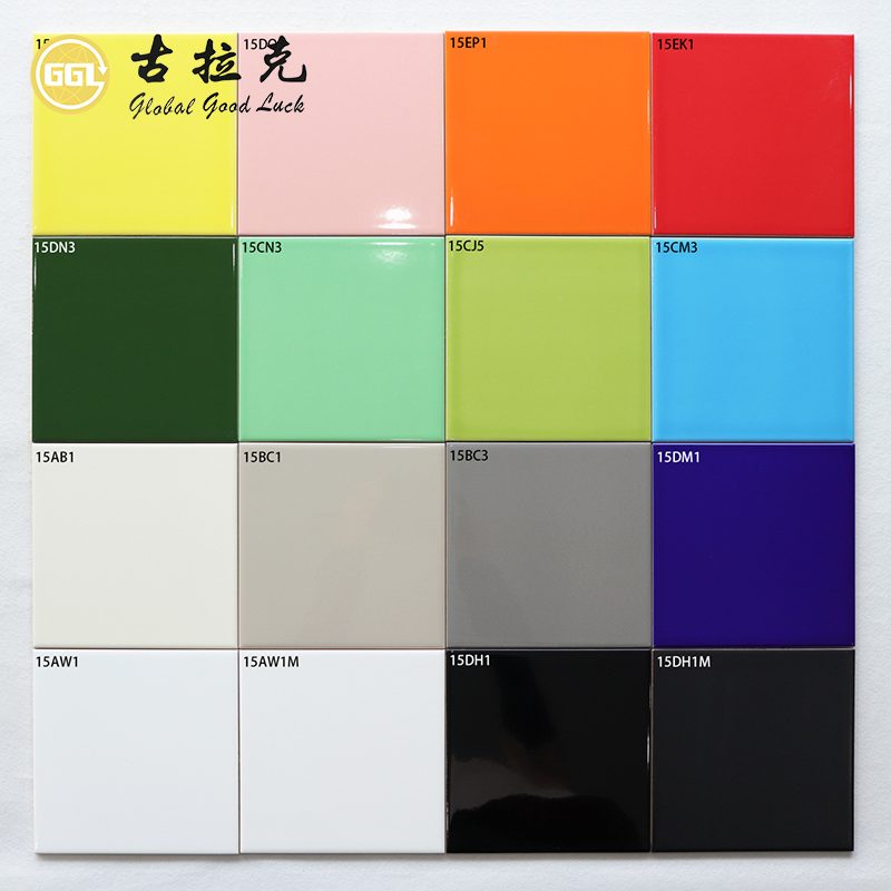 Colorful Glazed Ceramic Tile for Kitchen Bathroom and Interior Decoration