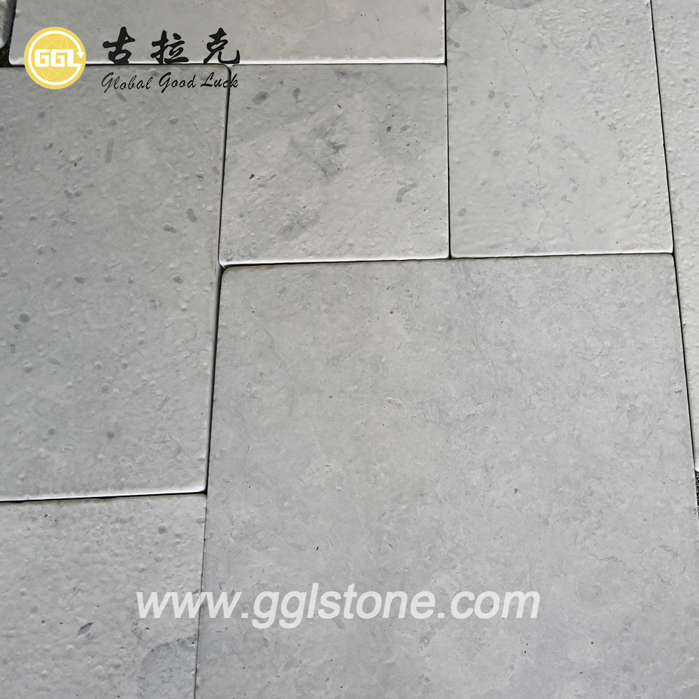 Grauer Kalkstein für Pooldecks, Bodenbeläge und architektonisches Design