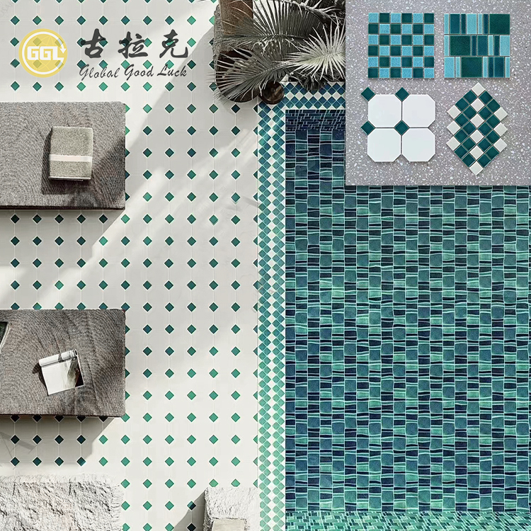 Ceramic Pool Mosaics for Elegant Outdoor Spaces
