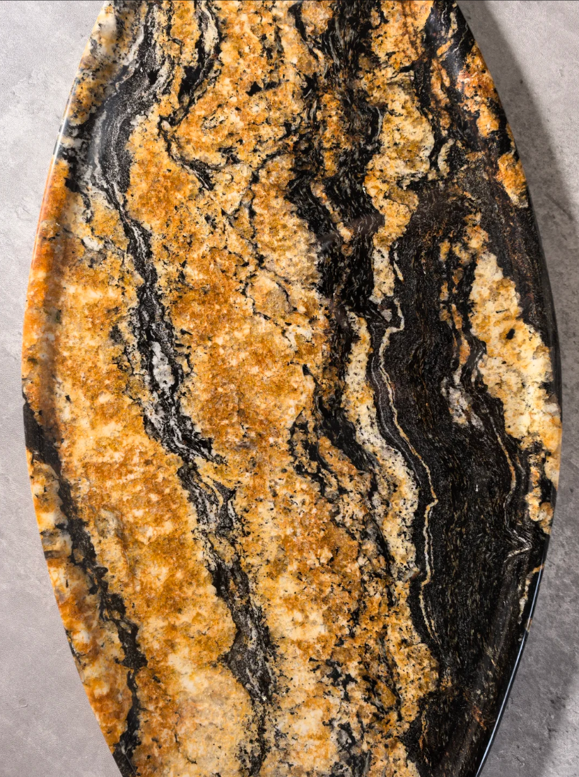 Gold Silk Granite — Luxury Brazilian Natural Stone for Bespoke Interiors & Architectural Features