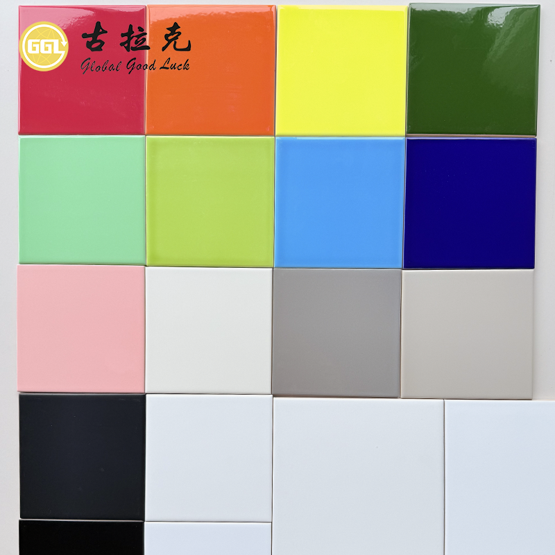 Colorful Glazed Ceramic Tile for Kitchen Bathroom and Interior Decoration
