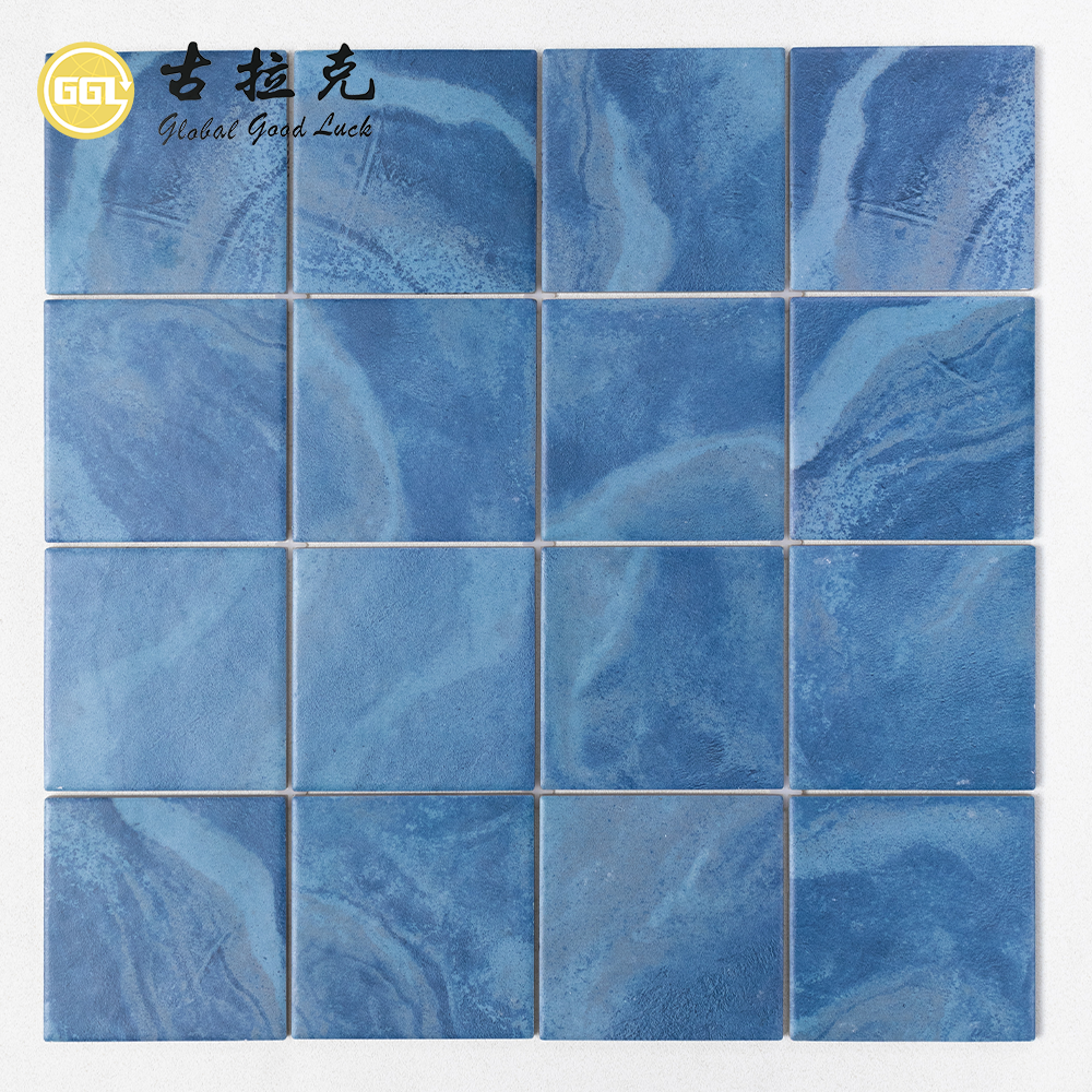 Sky Blue Wall and Floor Tiles for Swimming Pools, Bathrooms and Kitchens