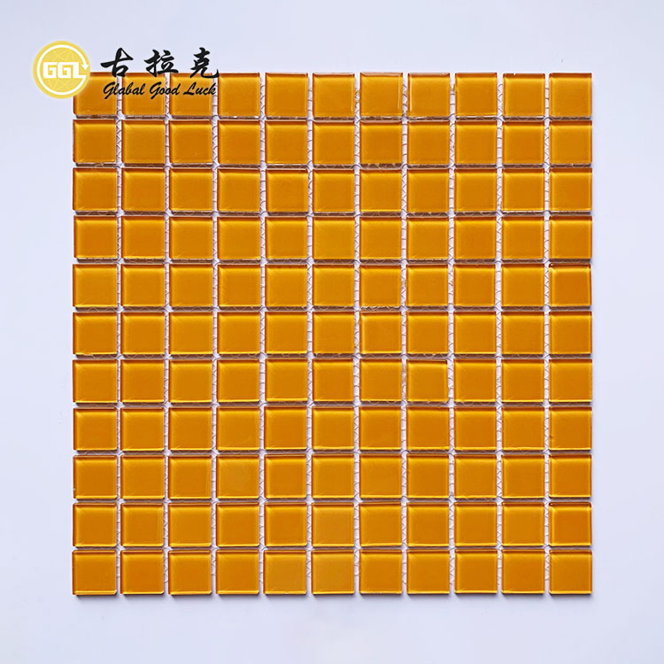 Kristallglasmosaik buntiges Mosaik für Wandeinbau Pooldeko