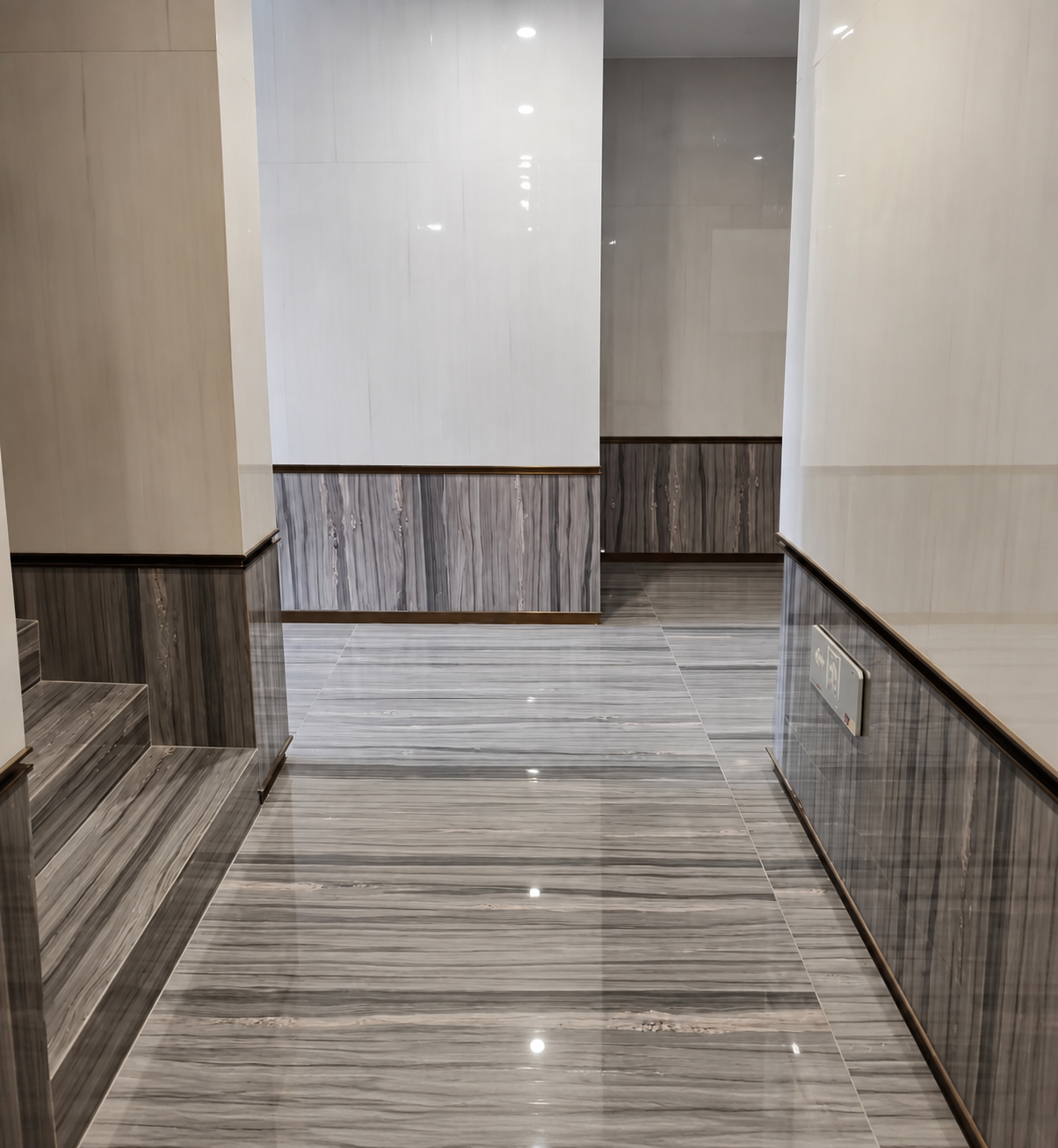 PALISSANDRO BLUE Marble Luxury Interior Project
