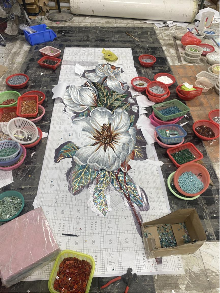 Art Mural Mosaic That Makes You See It Clearly