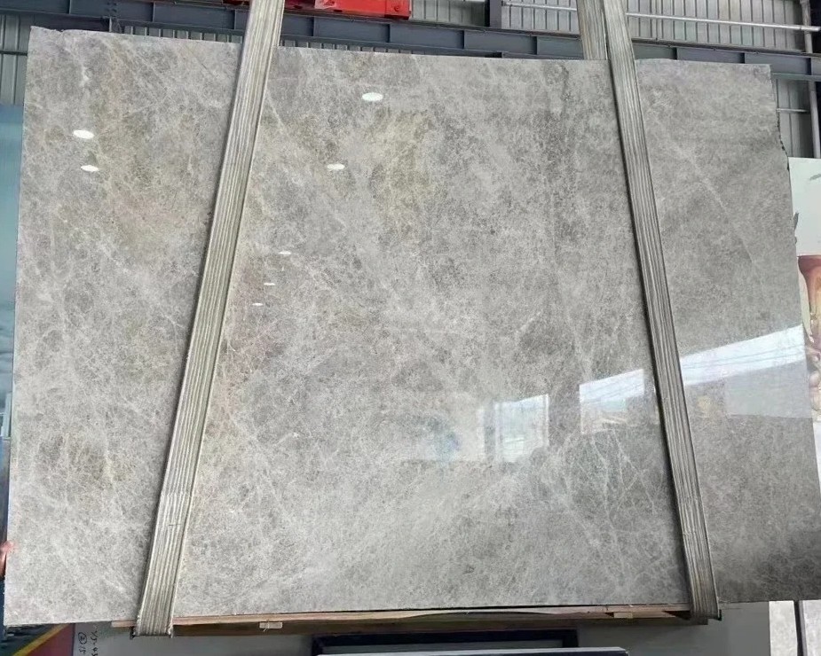 Castle Gray Marble interior project with light grey natural stone surfaces.jpg