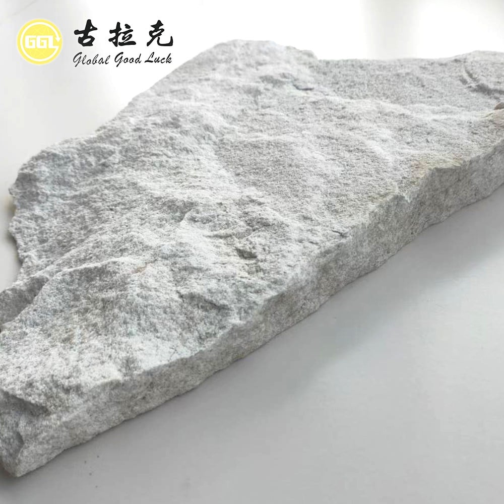 Natural White Stone Wall Cladding Rustic Stone Veneer for Interior & Exterior Decoration