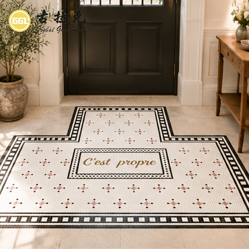 Custom Ceramic Mosaic Mural Floor Design – Decorative Tile Artwork for Luxury Interiors