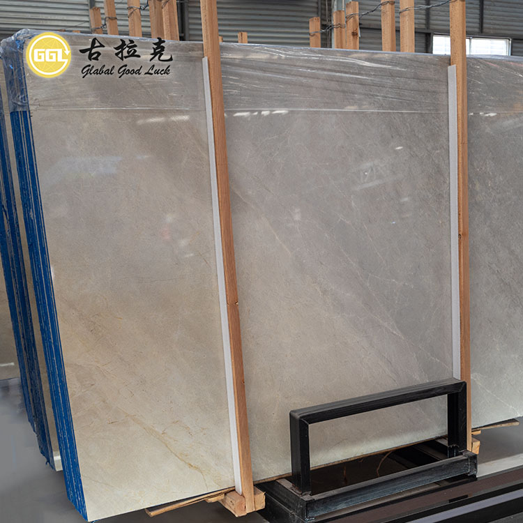 Tundla Grey Marble Slab für Inneneinrichtung, Dekor und Bodenwandfliesen