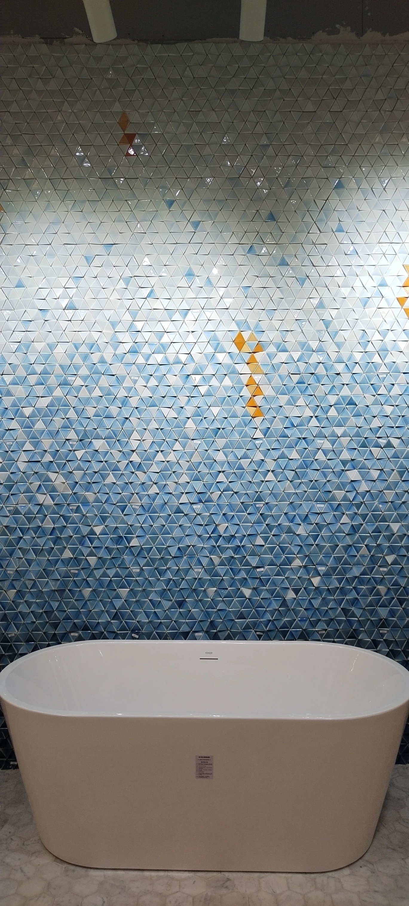 Ingots 3D Ceramic Mosaic