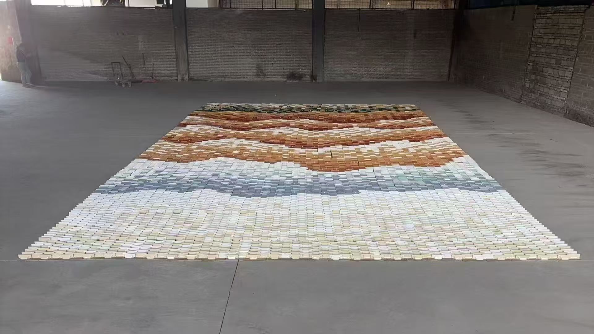 Ingots 3D Ceramic Mosaic
