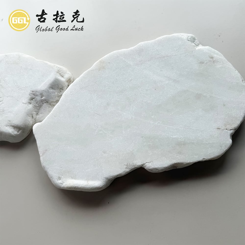 Natural White Irregular Paving Stone for Garden Patio Pathway Landscaping