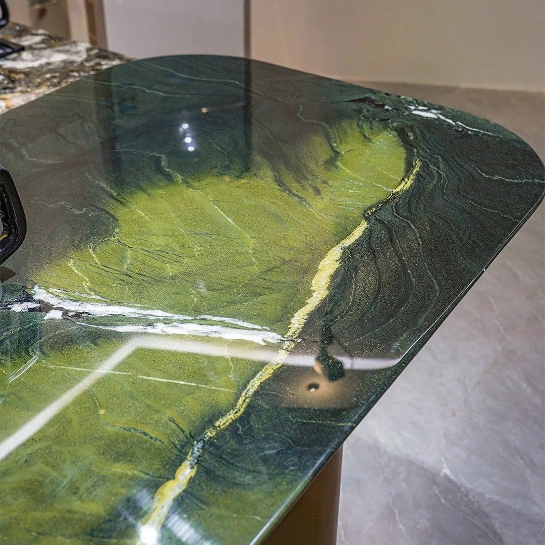 Avocado Green Marble for Commercial and Luxury Interior Projects