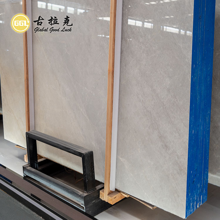 Tundla Grey Marble Slab für Inneneinrichtung, Dekor und Bodenwandfliesen