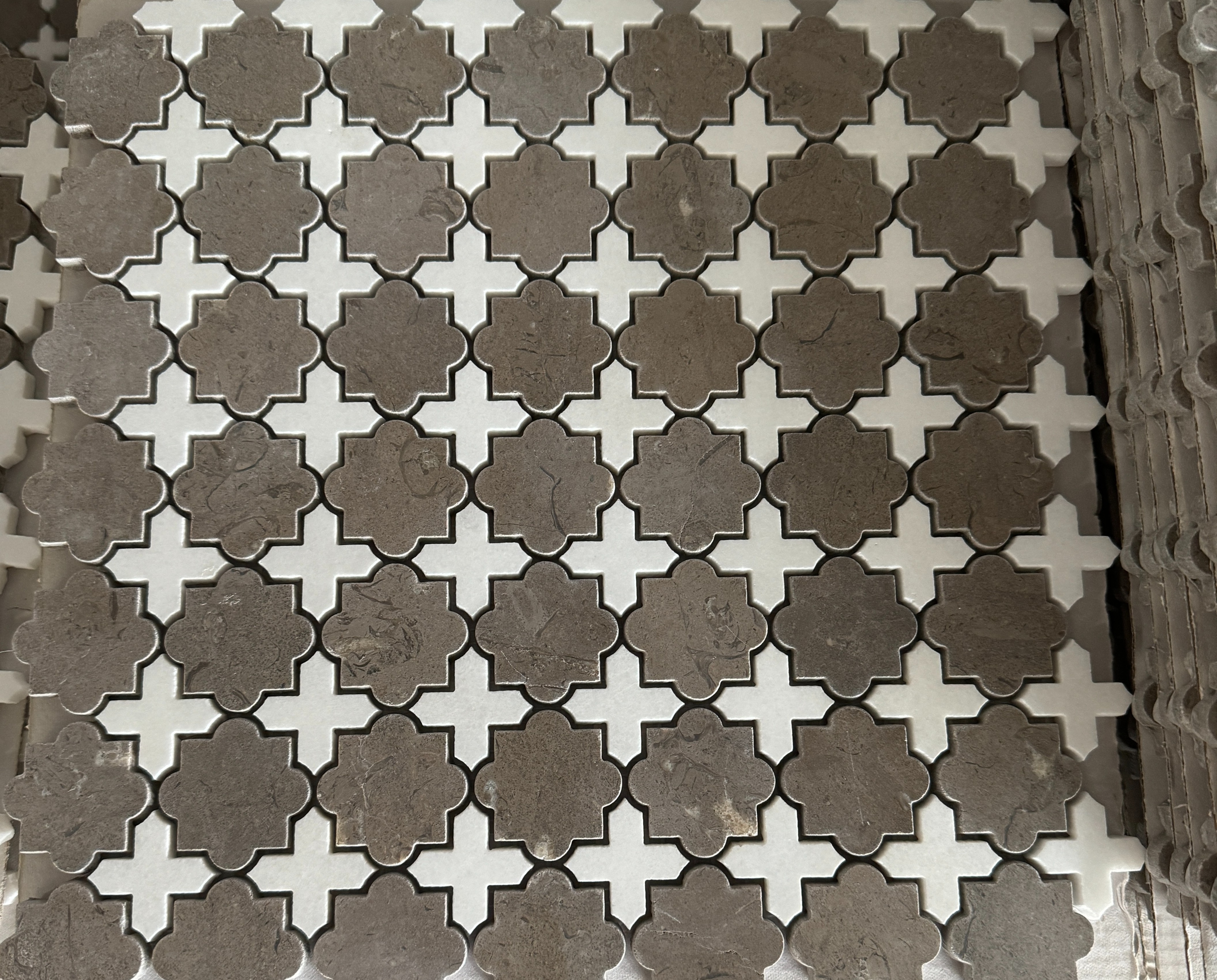 Initial Stone Mosaic Sample Round