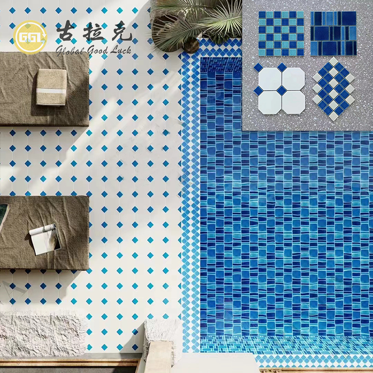 Ceramic Pool Mosaics for Elegant Outdoor Spaces