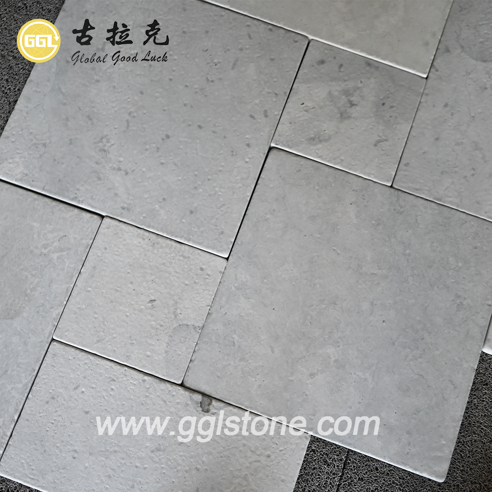 Grauer Kalkstein für Pooldecks, Bodenbeläge und architektonisches Design