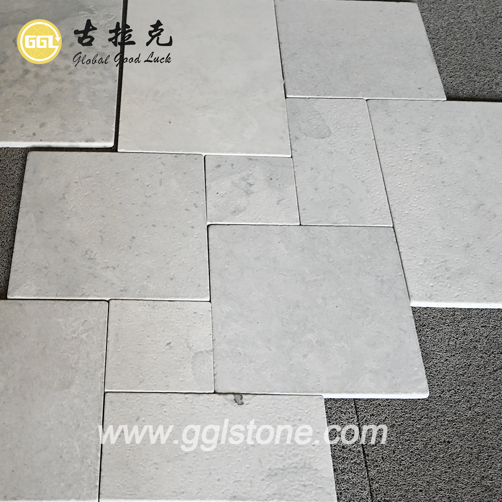 Grauer Kalkstein für Pooldecks, Bodenbeläge und architektonisches Design