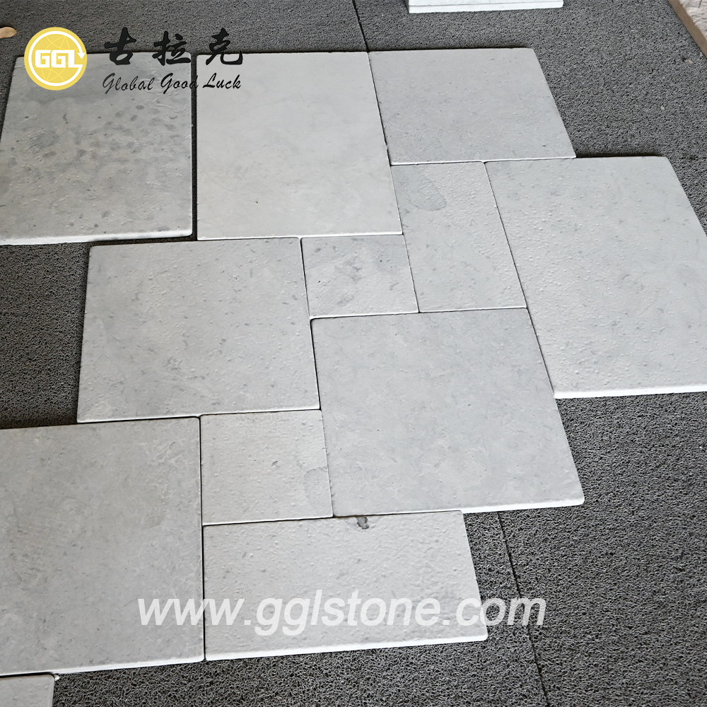 Grauer Kalkstein für Pooldecks, Bodenbeläge und architektonisches Design