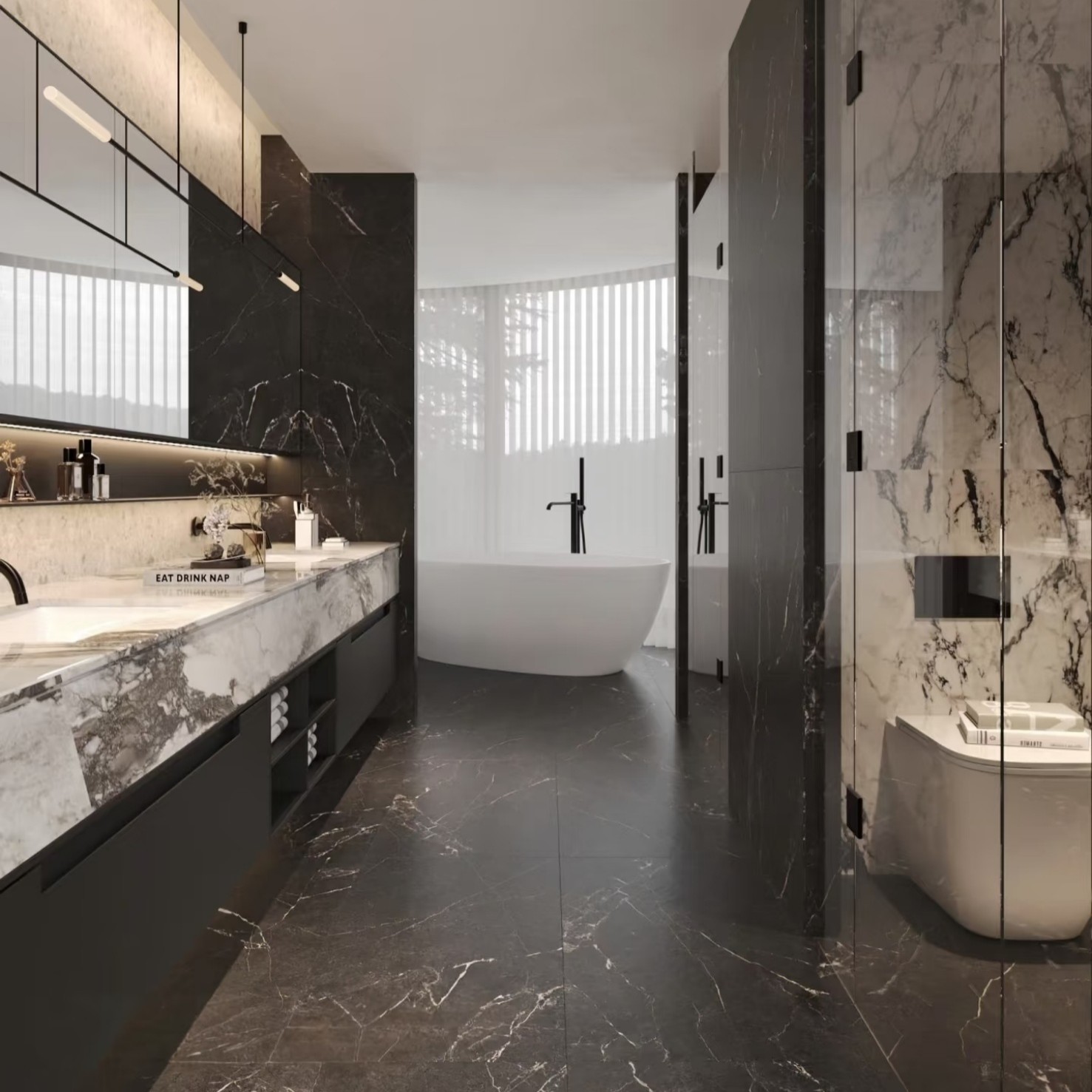 Mármol gris de Bulgaria: Elegancia atemporal para interiores de lujo modernos