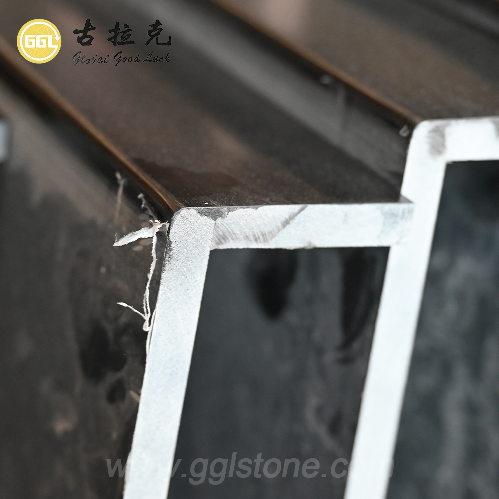 Natural Nero Marquina Marble Stair Treads – Custom Cut Stone Steps