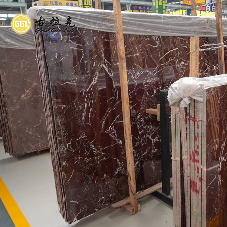 Rosso Levanto Marmor Marmorplatte für Küchentisch Arbeitsplatte Wand Tisch Ingenieursstein