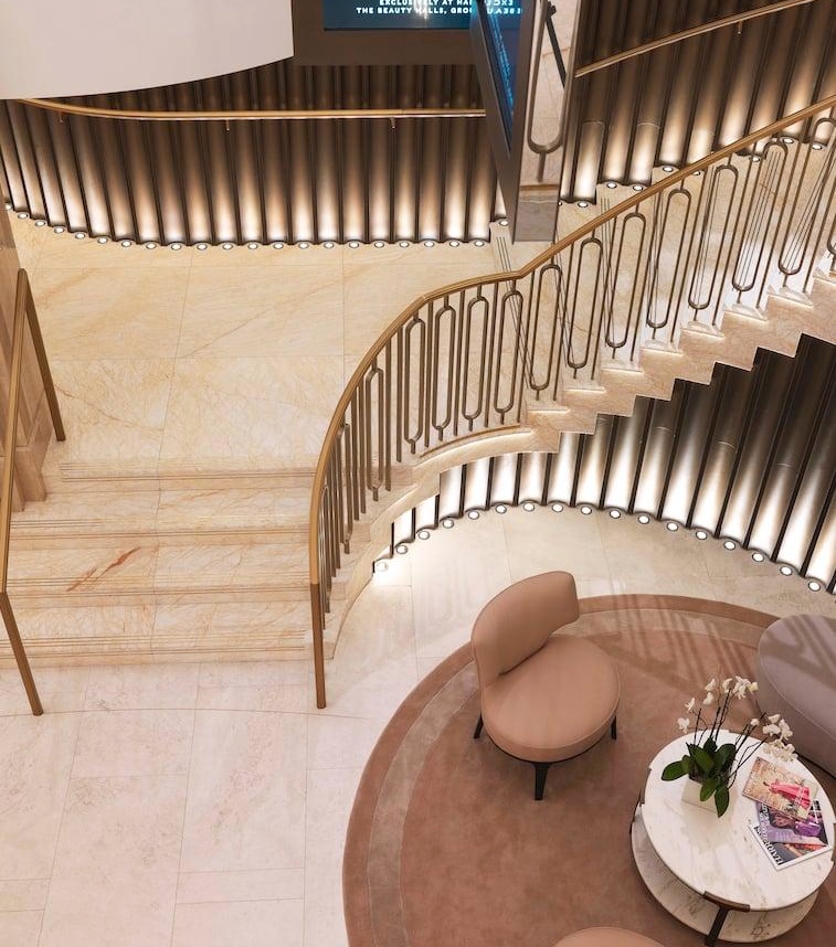 golden spider marble hotel stairs.jpg