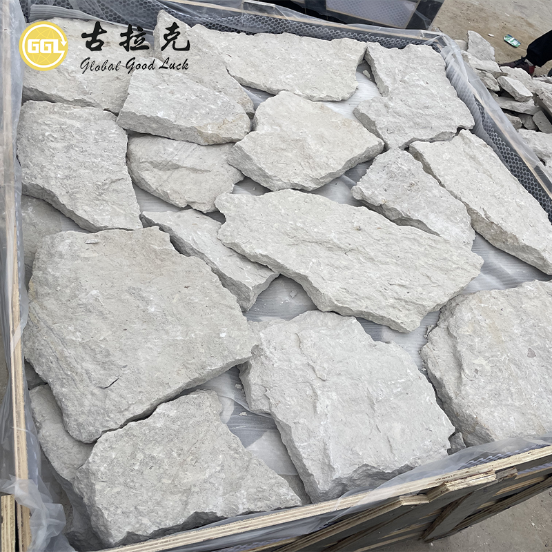 Natural Stacked Stone Veneer – Rustic Wall Cladding for Exterior Walls & Fireplaces