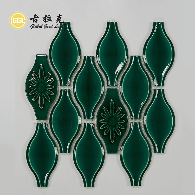 pliș Ceramic Mosaic cu Design 3D pentru Decorări de Perete