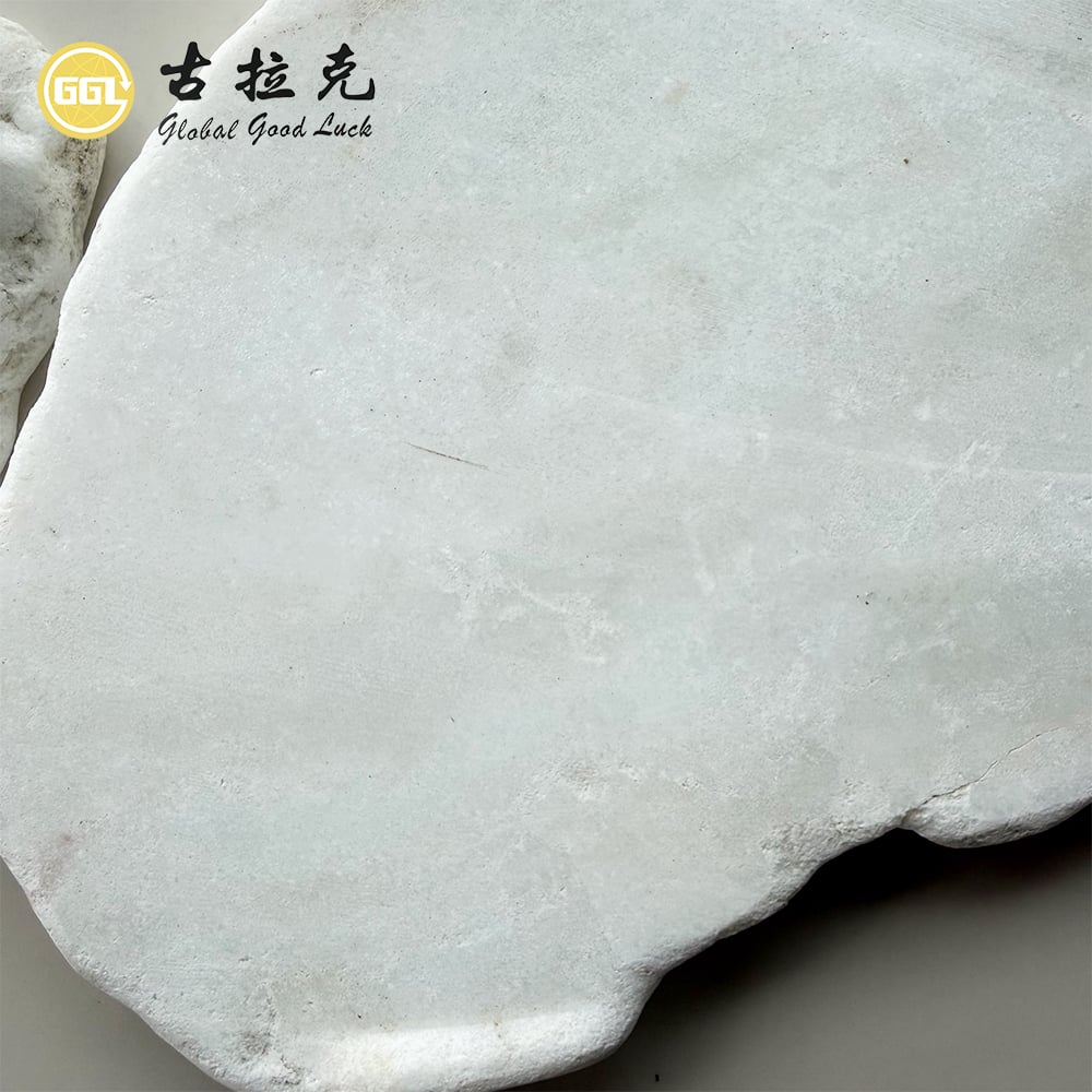 Natural White Irregular Paving Stone for Garden Patio Pathway Landscaping