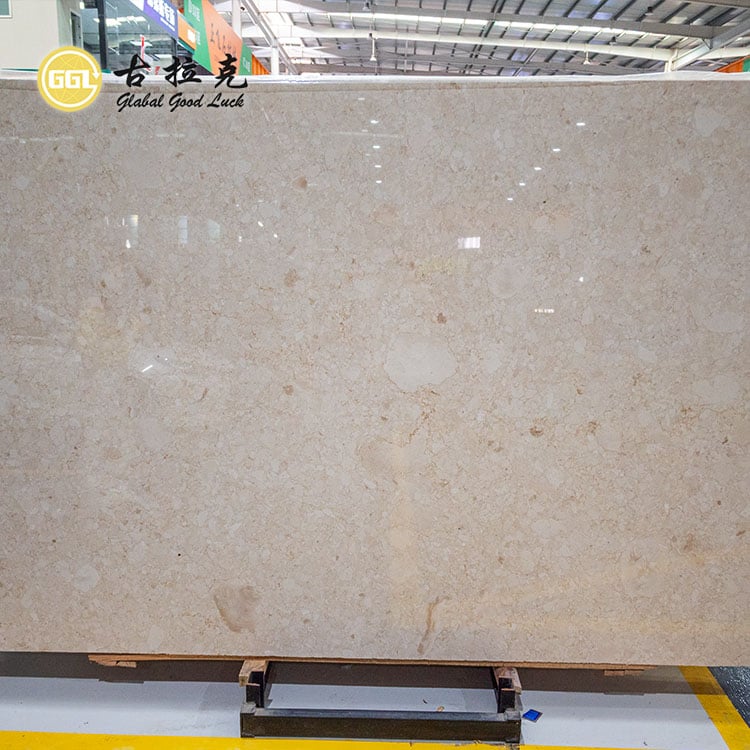 Natürlicher Marmorblock Beige Marmor für Innenausstattung von Wänden und Böden sowie Treppenkachel-Projekte