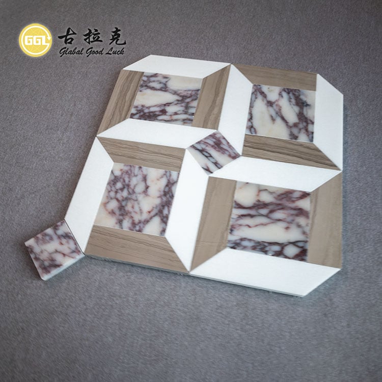 High Quality Marble Mosaic Tile Retro Design Marble Tile