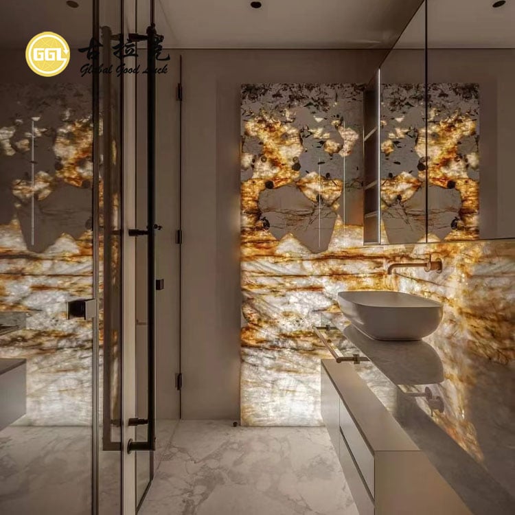 Pandora Slab Marmor Wandboden Dekorativer Luxusdesign