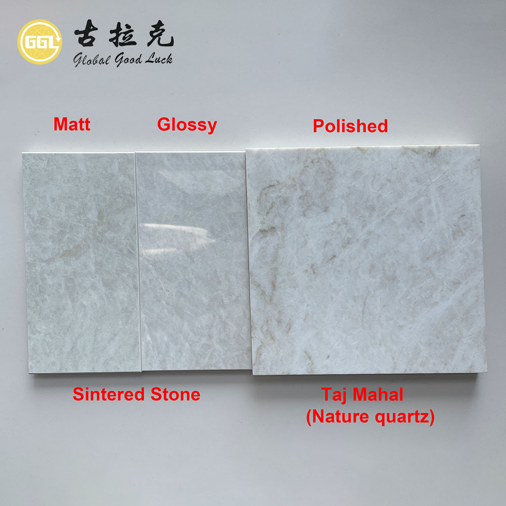 Taj Mahal Sintered Stone Slab 1600x3200mm Large Format Porcelain Panel for Interior Flooring Wall Cladding