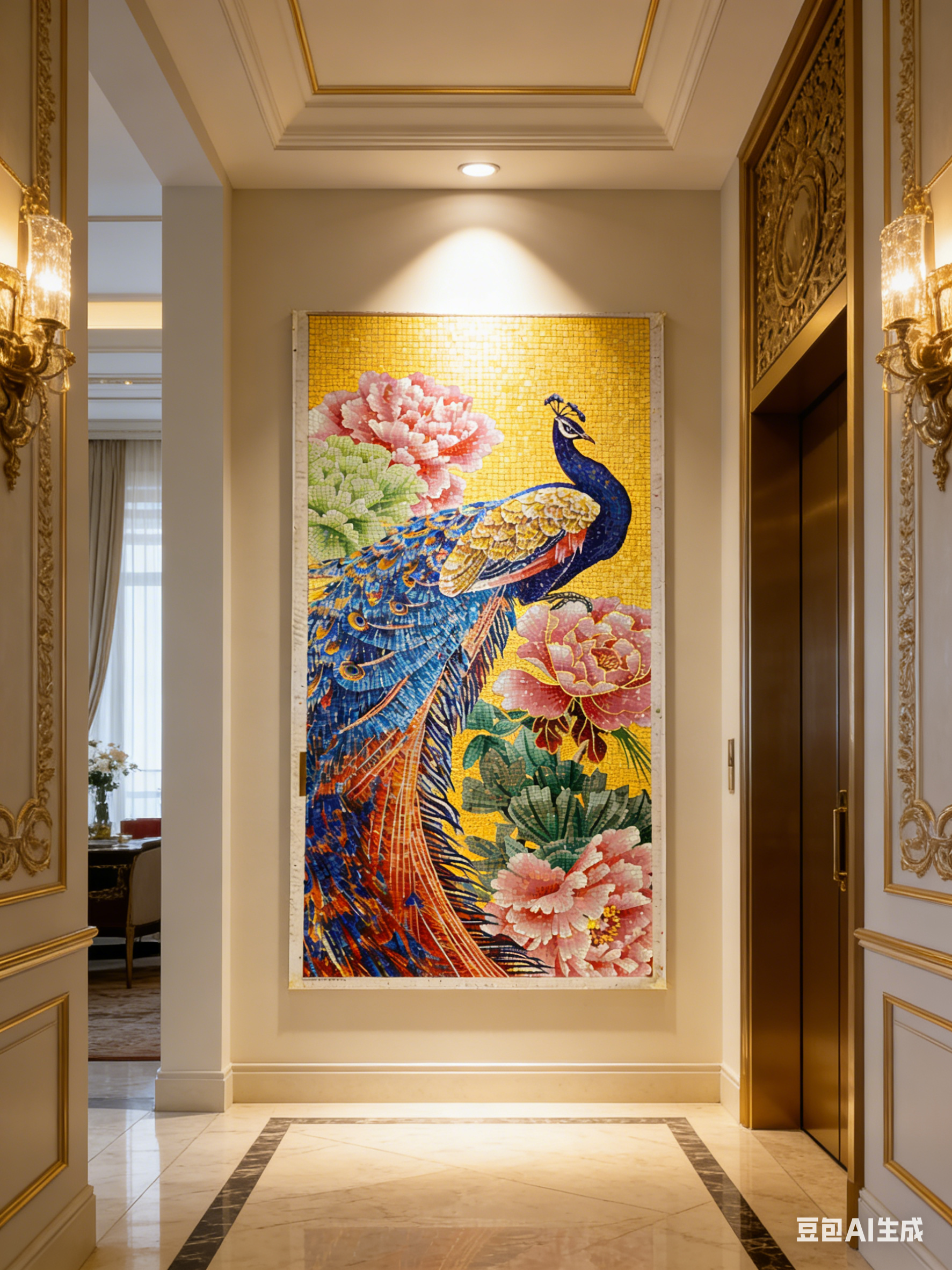 Über die Standardfliese hinaus: Die Kunstwand aus handgefertigten Mosaiken für Wände und Böden