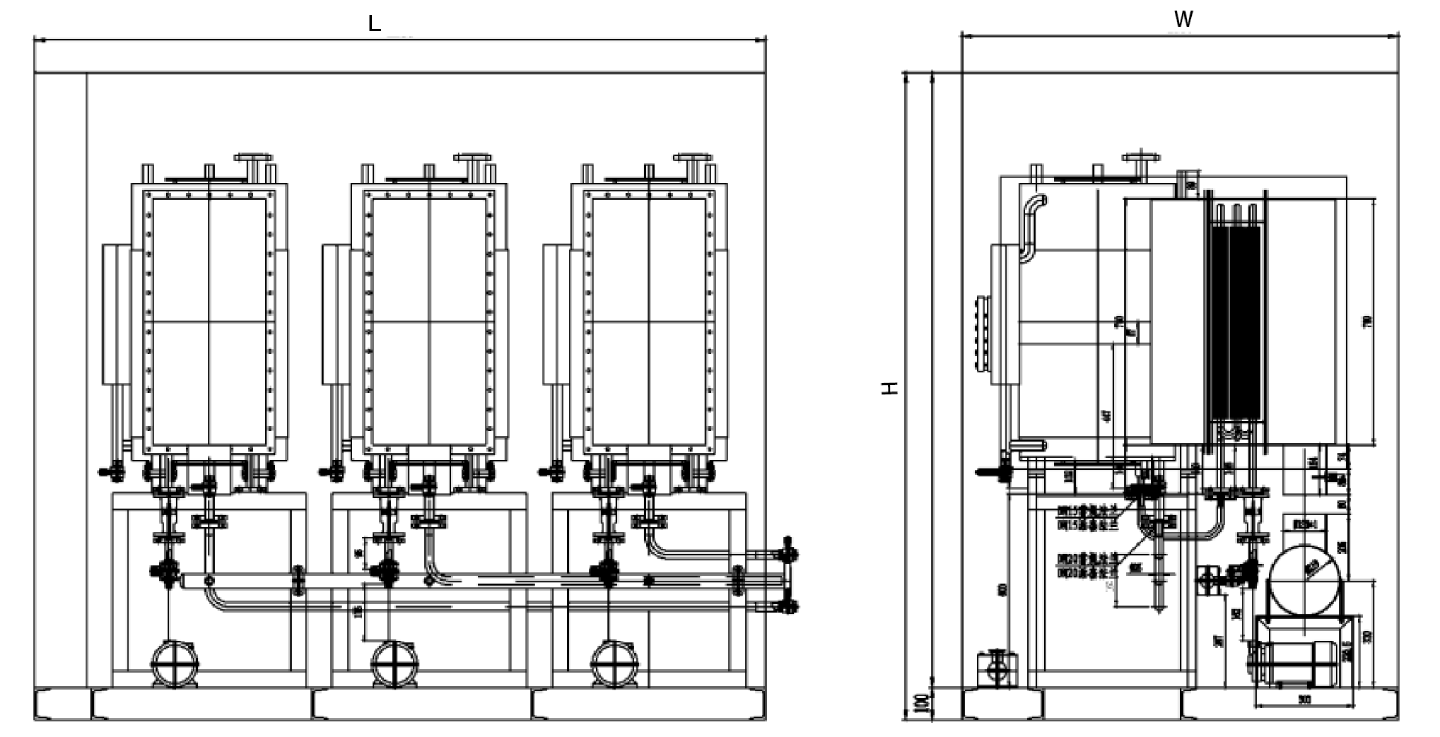 full premixed ultra low nitrogen laminar flow type condensing gas steam generator-2
