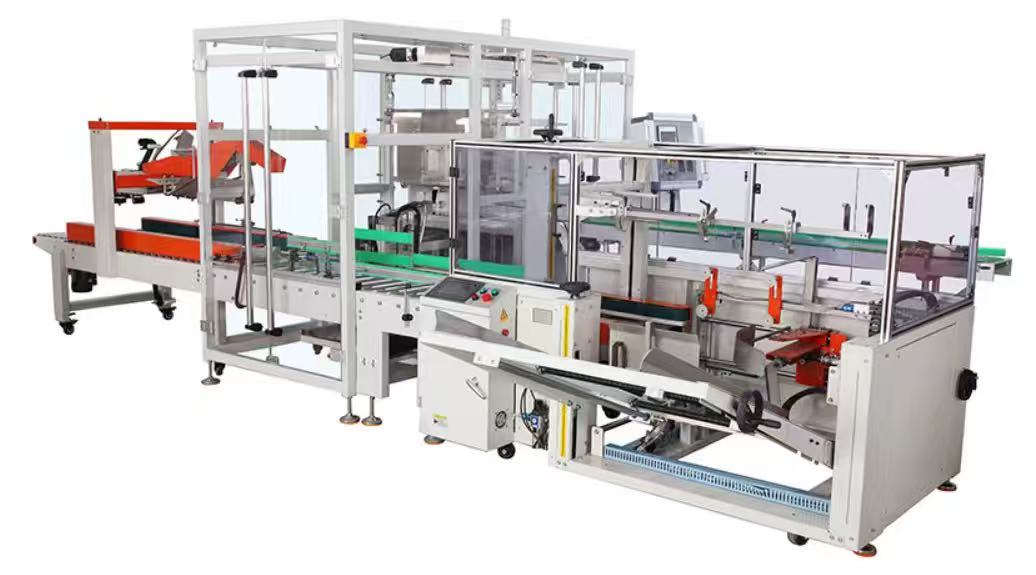 Zuverlässige automatische Verpackungsmaschine für den Versand industrieller Komponenten