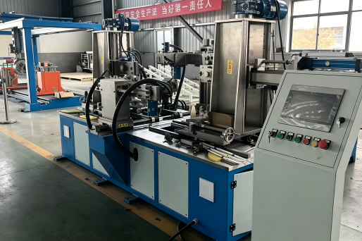 Hydraulic Coil Forming & Spreading Machine Awaits Turkish Client’s On‑Site FAT Inspection