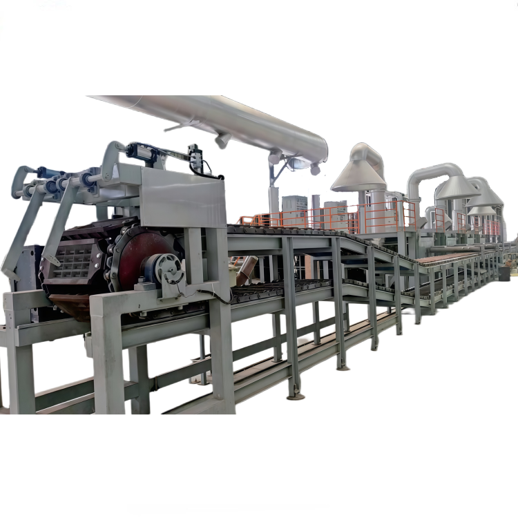 Automatic Aluminum Alloy Ingot Casting Machine Ingot Continuous Production Line Low Failure Easy Maintenance Customized Length