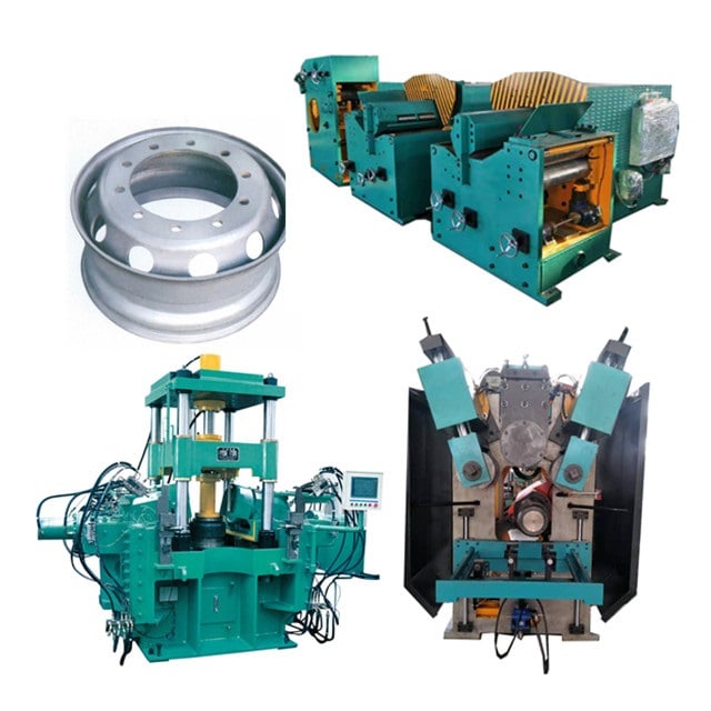 24 - 54 Inch Steel Rim Production Line for Truck 
