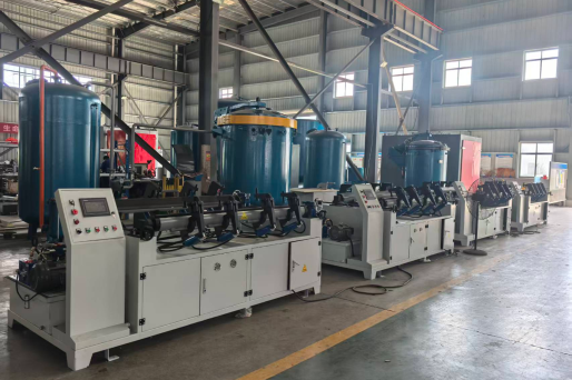 Four Sets High-Voltage Motor Coil Hot Presses Shipped to Russia
