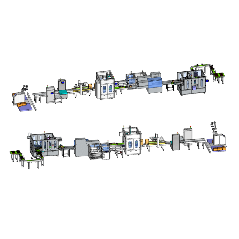 Automatic Carton Packing and Boxing Line