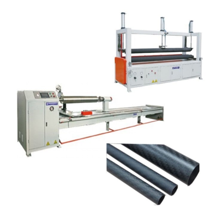 Three Roller Carbon Fiber Tube Coiling Machine