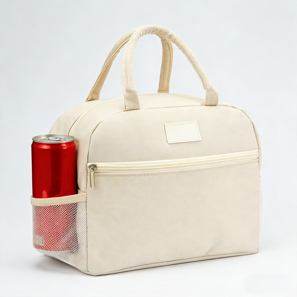 Sac isotherme pour déjeuner destiné aux femmes et aux hommes | Tote réutilisable étanche pour glacières avec poche pour bouteille d’eau | Grand sac isotherme pour boîte à lunch | Tote isotherme pour le travail, les pique-niques et les voyages